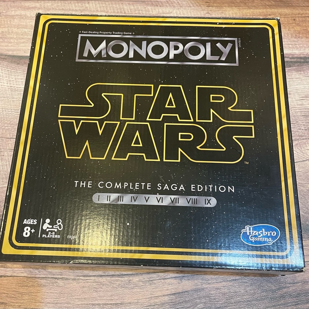 Almost Like New - Star Wars Monoply